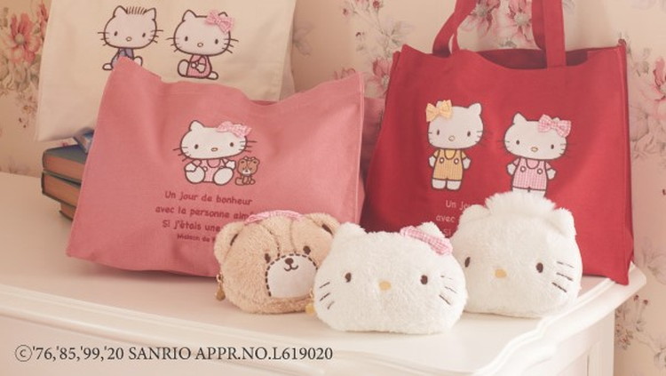 Maison de FLEUR  キティ マスコット 36659-853-