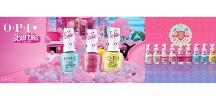 OPI x 映画『バービー』 ネイルラッカー9色がAmazon数量限定発売で登場