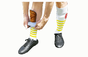ファミチキすね当て&ソックス