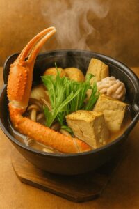 新潟県　越後かに白子味噌鍋