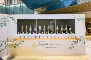 参考 2025 年実施時の“豆乳BAR”