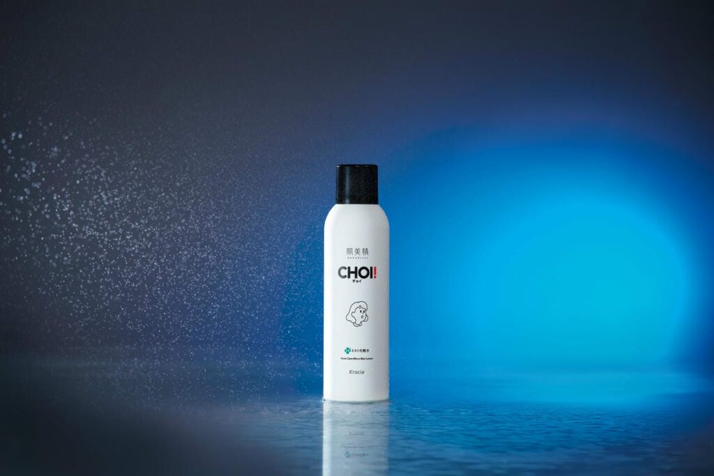 『肌美精CHOI 薬用ミスト化粧水 ニキビケア【医薬部外品】』が3月23日に発売！使いやすいミスト化粧水を使…