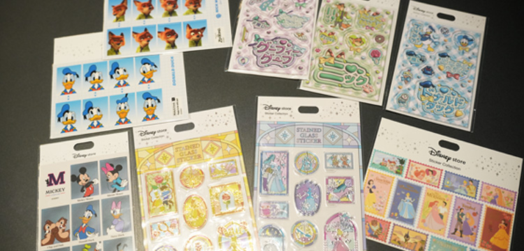 シール帳作りをする方必見！可愛すぎるディズニーストアで販売中のシール紹介