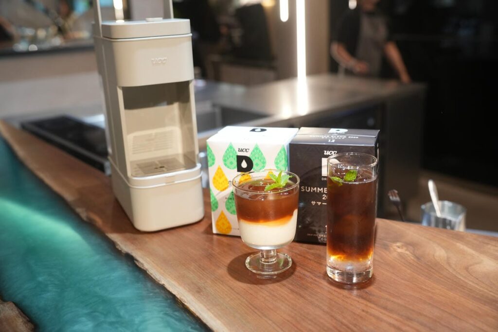 UCC、「ドリップポッド」を使用したアレンジレシピ「コーヒートニック」「ヨーグルトコーヒー」を実演！更…